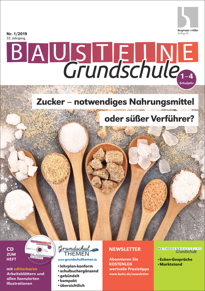 Zucker - notwendiges Nahrungsmittel oder süßer Verführer? - Bausteine Grundschule