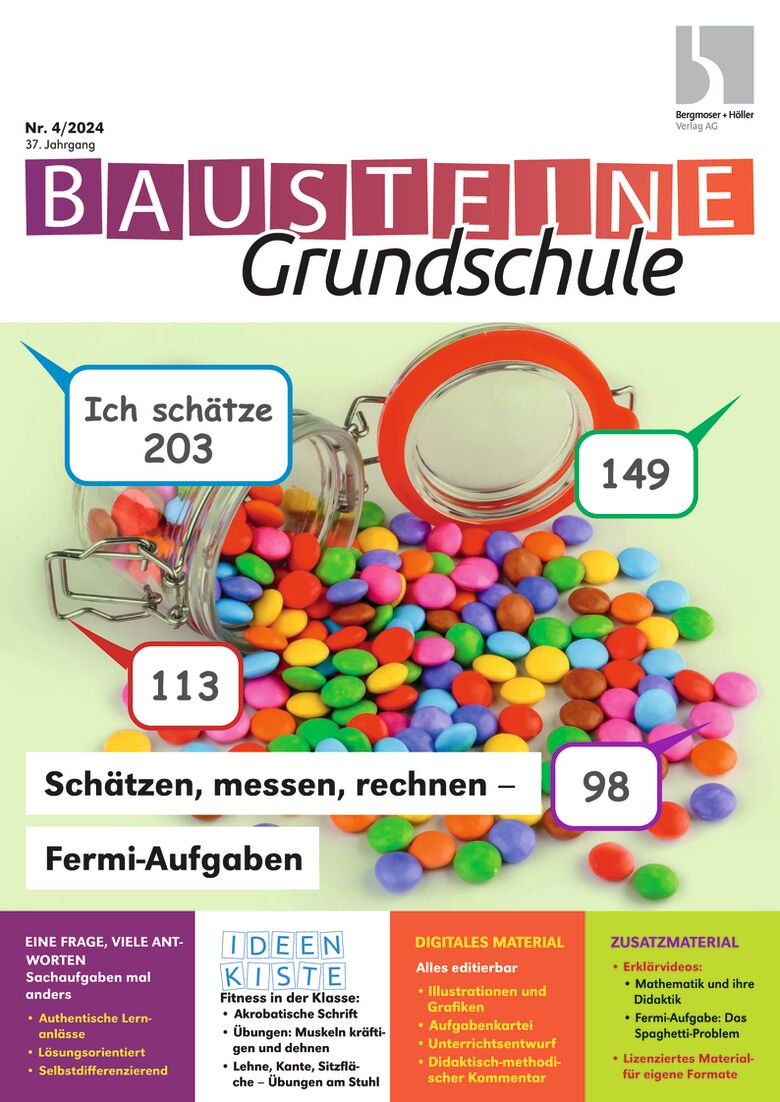 Schätzen, messen, rechnen - Fermi-Aufgaben - Bausteine Grundschule