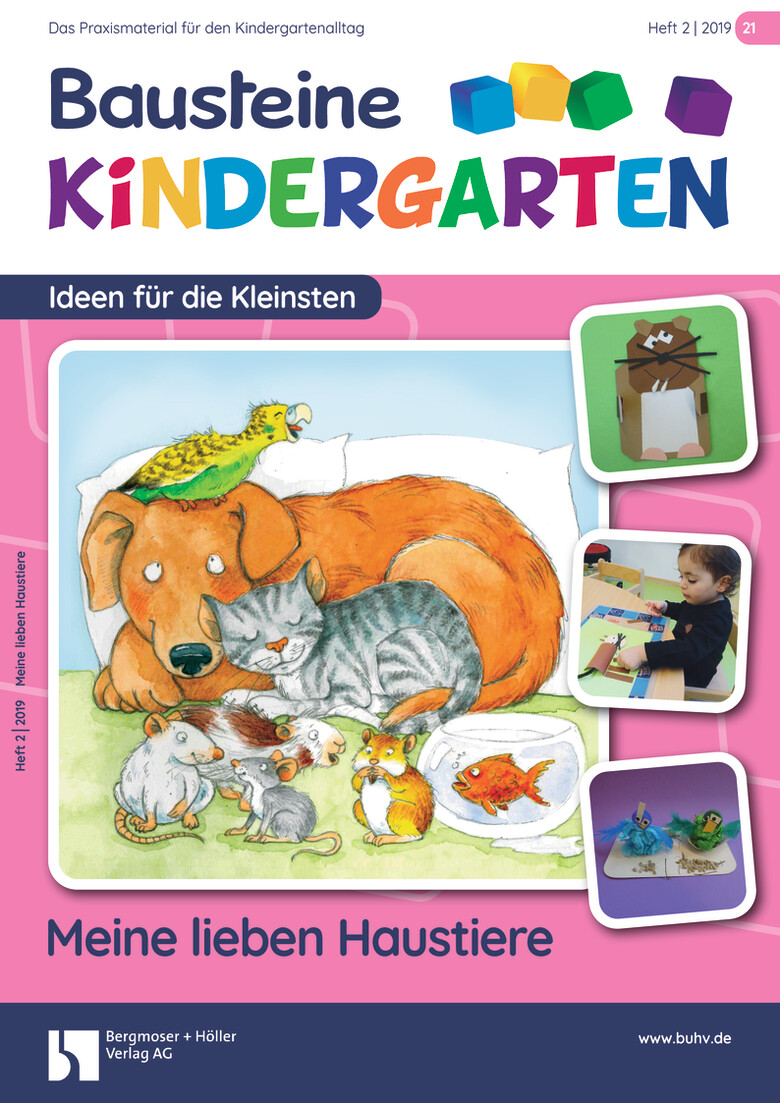 Meine lieben Haustiere - Bausteine Kindergarten - Ideen für die Kleinsten