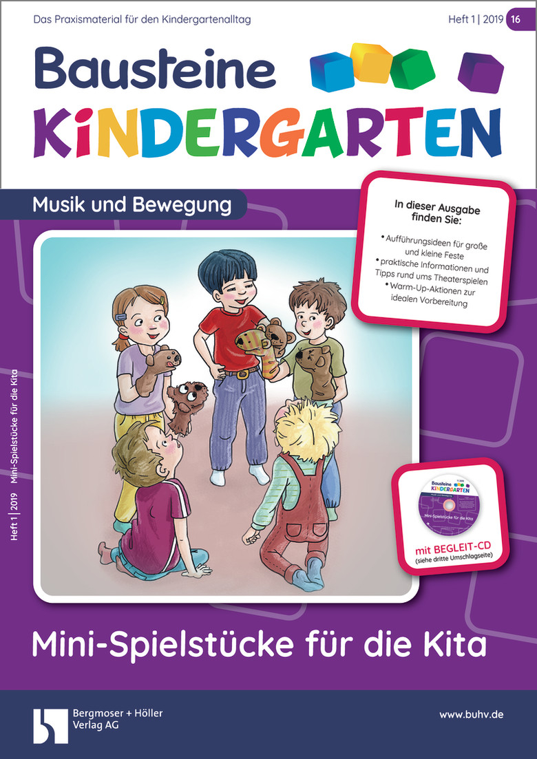 Mini-Spielstücke für die Kita - Bausteine Kindergarten - Musik und Bewegung