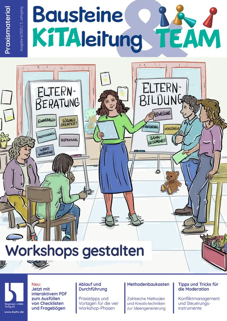 Workshops gestalten - Bausteine KiTA-Leitung & Team