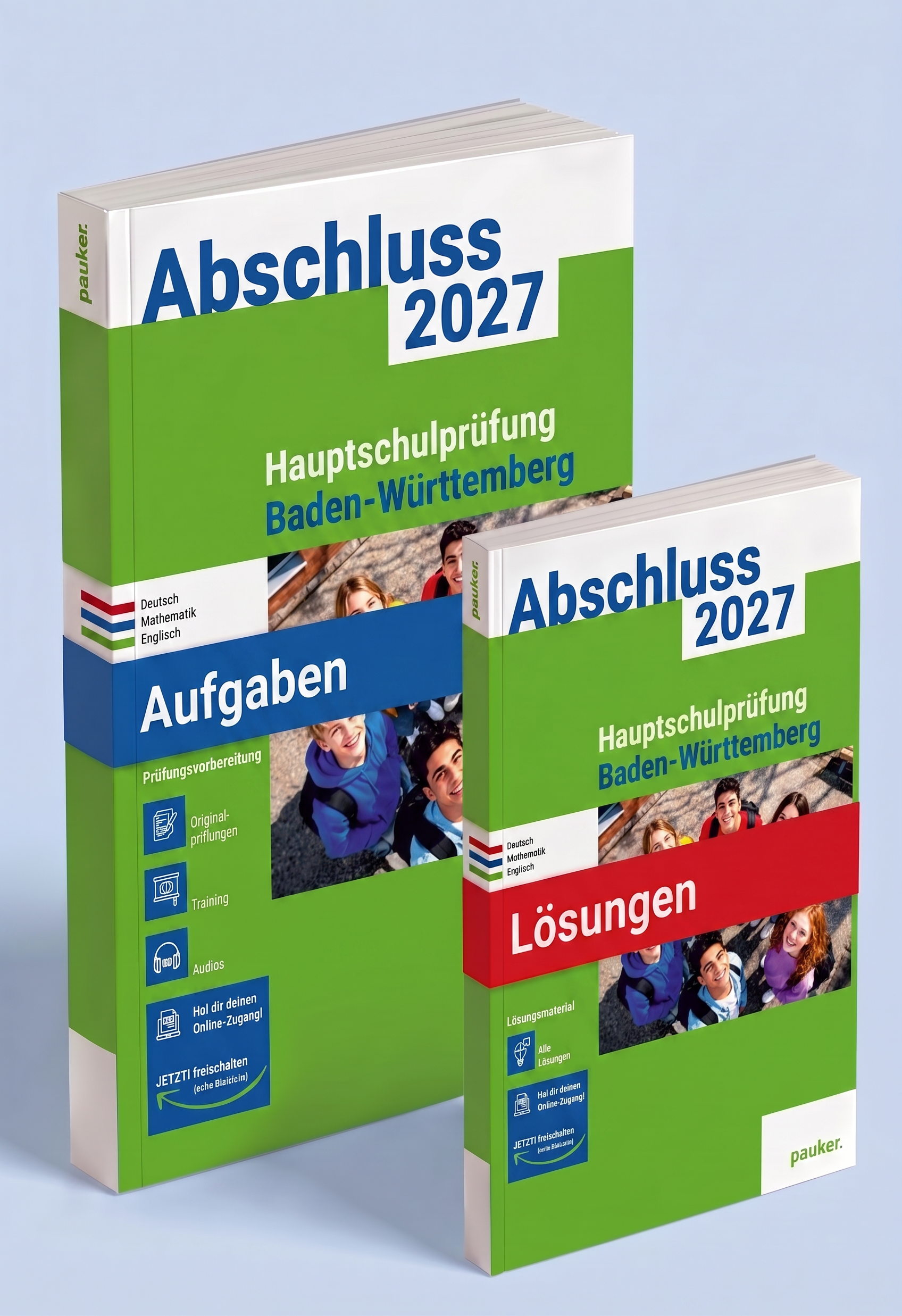 Prüfungsvorbereitung Hauptschule Baden-Württemberg | 3-Fächer-Kombi - Prüfungsvorbereitung Baden-Württemberg