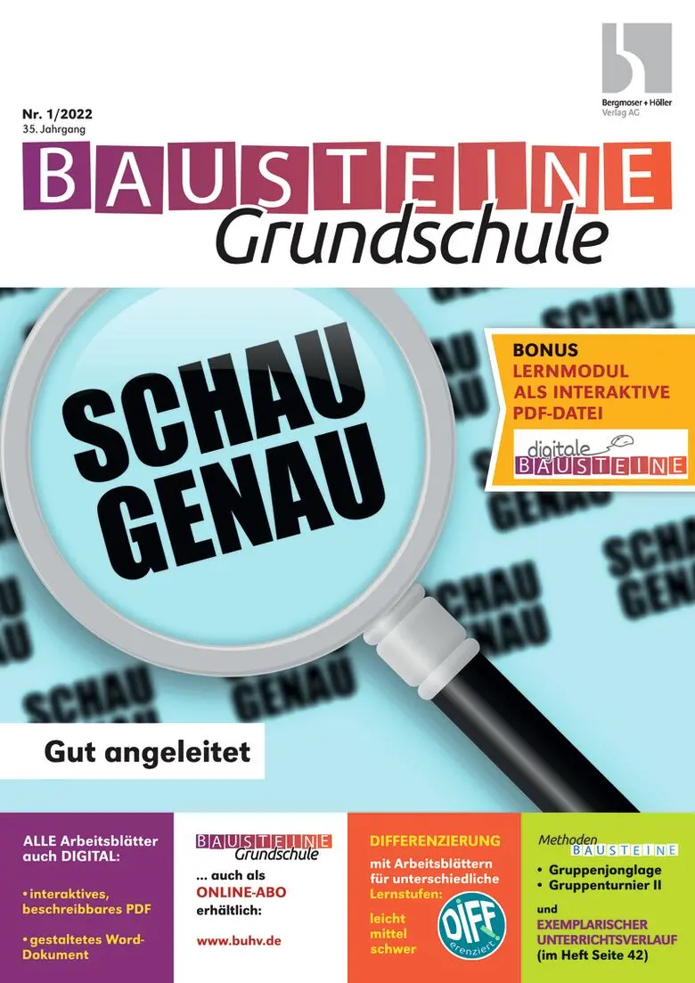 Gut angeleitet - Bausteine Grundschule