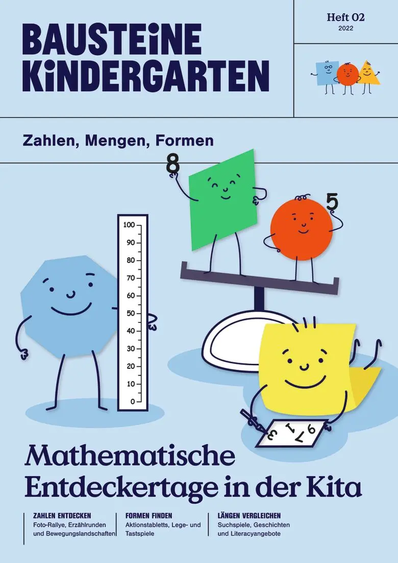 Mathematische Entdeckertage in der Kita - Bausteine Kindergarten - Zahlen, Mengen, Formen