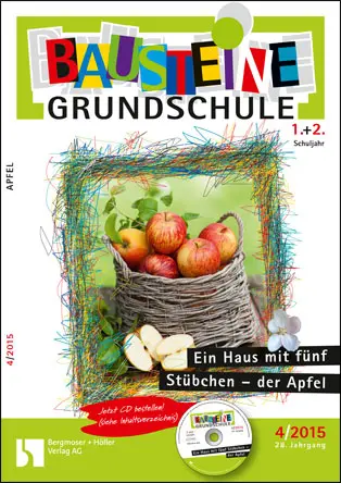 Ein Haus mit fünf Stübchen - der Apfel - Bausteine Grundschule