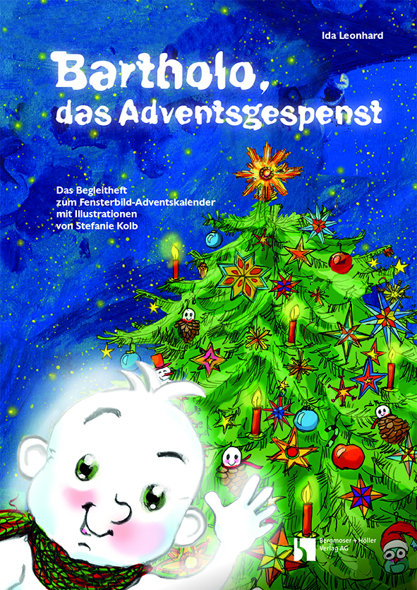 Bartholo, das Adventsgespenst - Fensterbild-Adventskalender