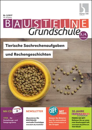 Tierische Sachaufgaben und Rechengeschichten - Bausteine Grundschule