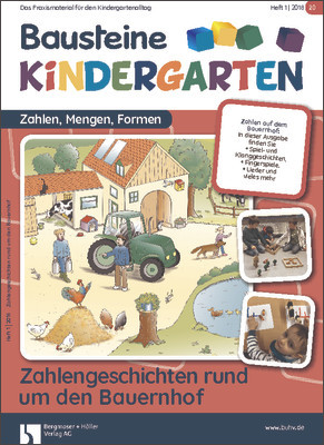 Zahlengeschichten rund um den Bauernhof - Bausteine Kindergarten - Zahlen, Mengen, Formen