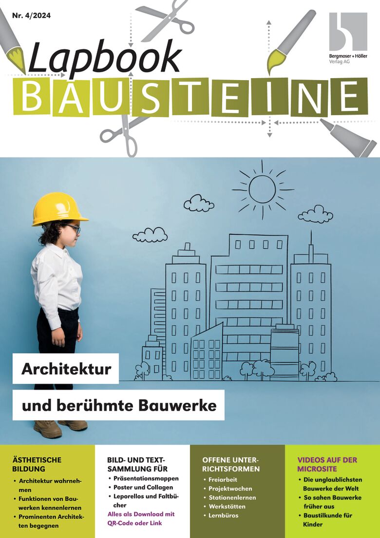 Architektur und berühmte Bauwerke - Lapbook Bausteine