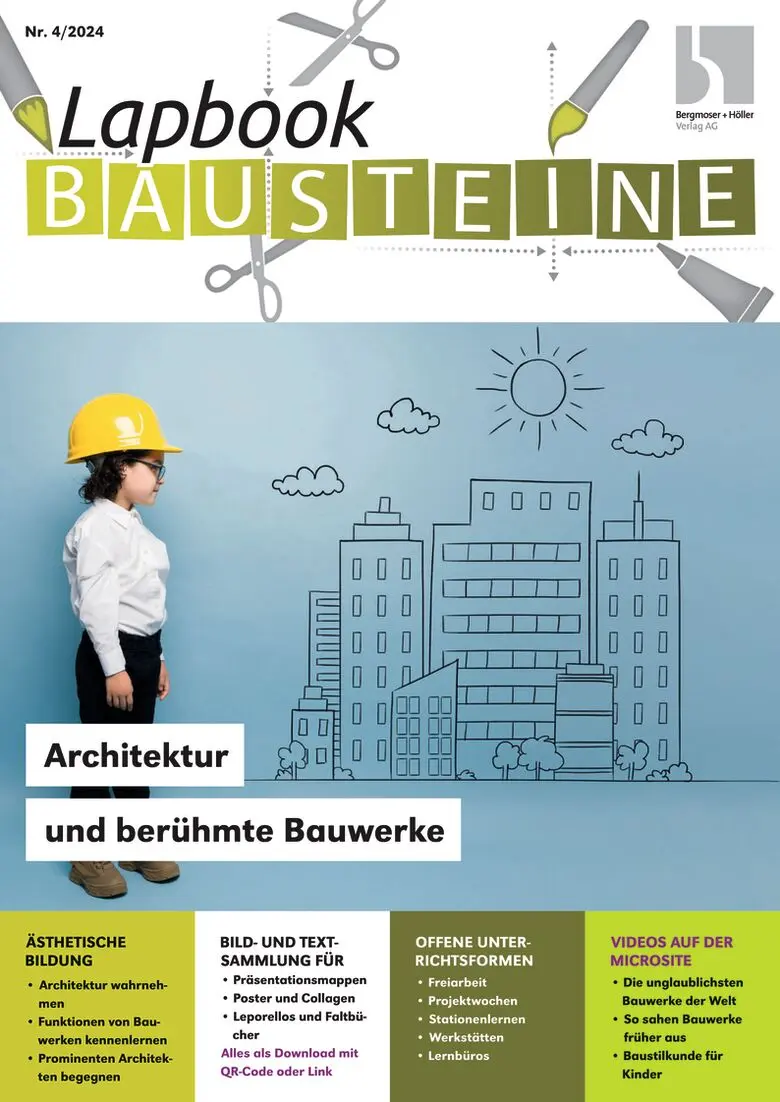 Architektur und berühmte Bauwerke - Lapbook Bausteine