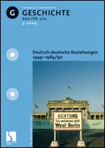 Deutsch-deutsche Beziehungen - MEIN FACH - Geschichte Sek II