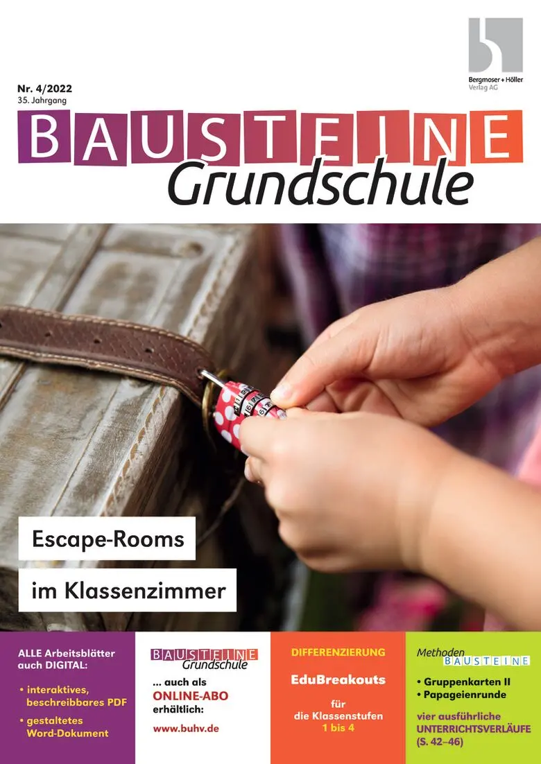 Escape-Rooms im Klassenzimmer - Bausteine Grundschule