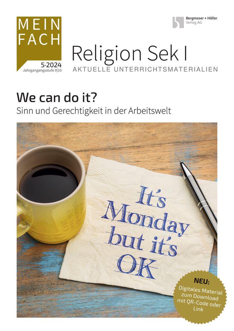 We can do it? - MEIN FACH - Religion Sek I