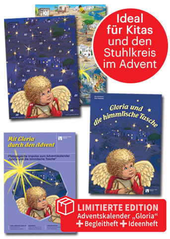 Mit Gloria durch den Advent - Fensterbild-Adventskalender