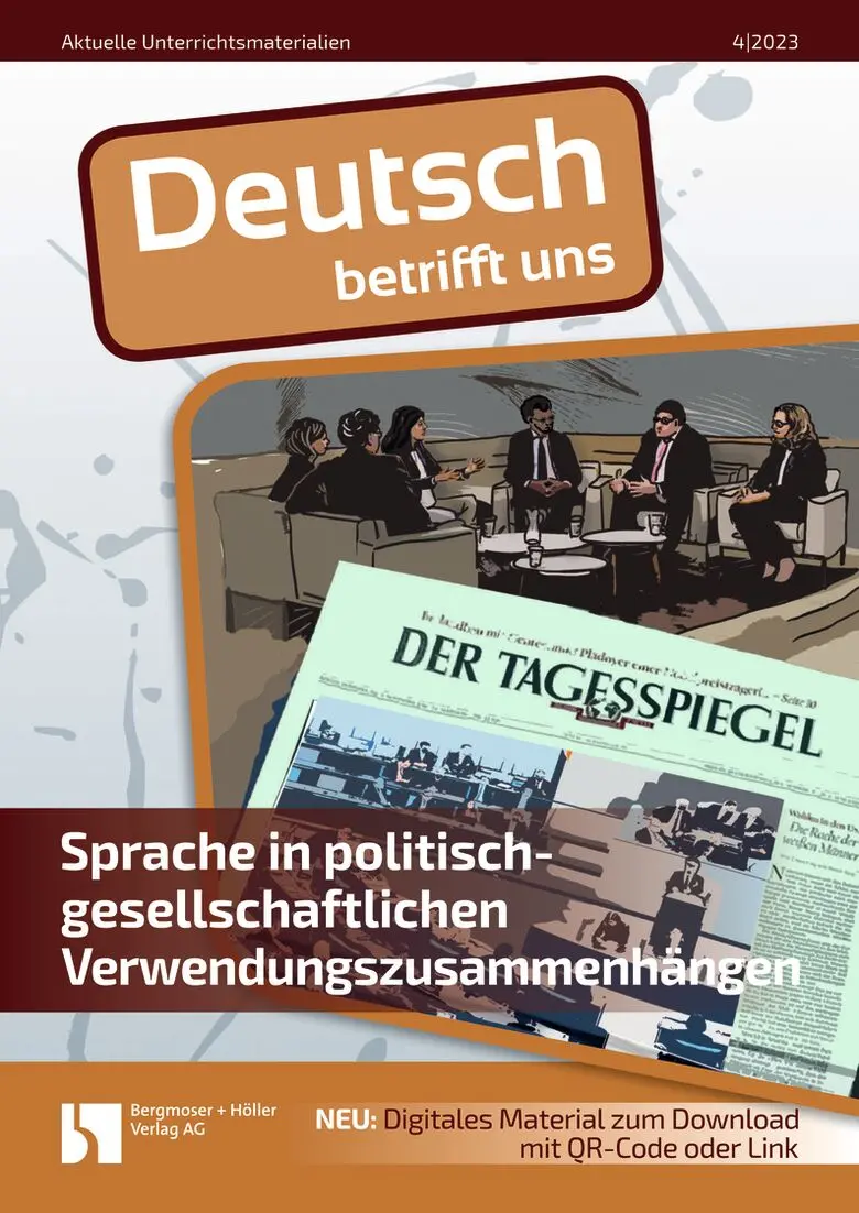 Sprache in politisch-gesellschaftlichen Zusammenhängen - MEIN FACH - Deutsch Sek II