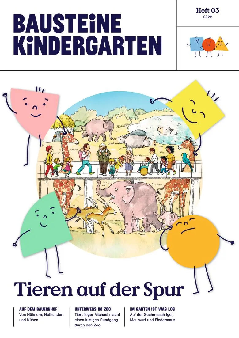 Tieren auf der Spur - Bausteine Kindergarten