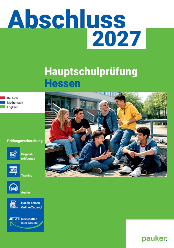 Aufgaben Hauptschulprüfung Hessen | 3-Fächer-Kombi - Prüfungsvorbereitung Hessen