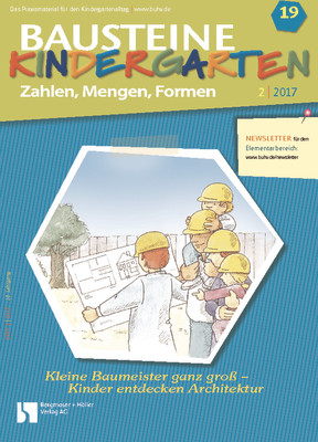 Kleine Baumeister ganz groß  - Kinder entdecken Architektur - Bausteine Kindergarten - Zahlen, Mengen, Formen