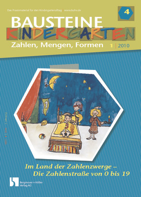 Die Zahlenstraße von 0 bis 19 - Bausteine Kindergarten - Zahlen, Mengen, Formen