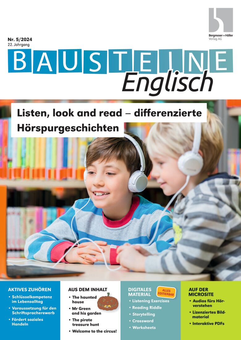 Listen, look and read - differenzierte Hörspurgeschichten - Bausteine Englisch