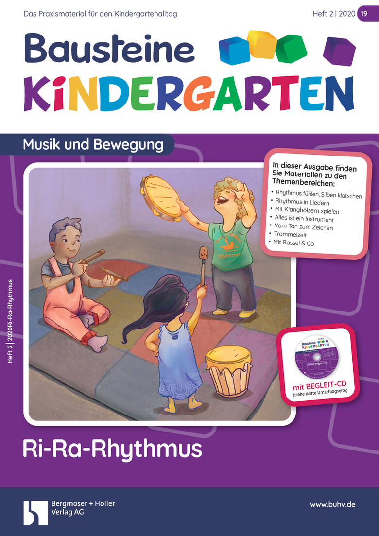 Ri-Ra-Rhythmus - Bausteine Kindergarten - Musik und Bewegung