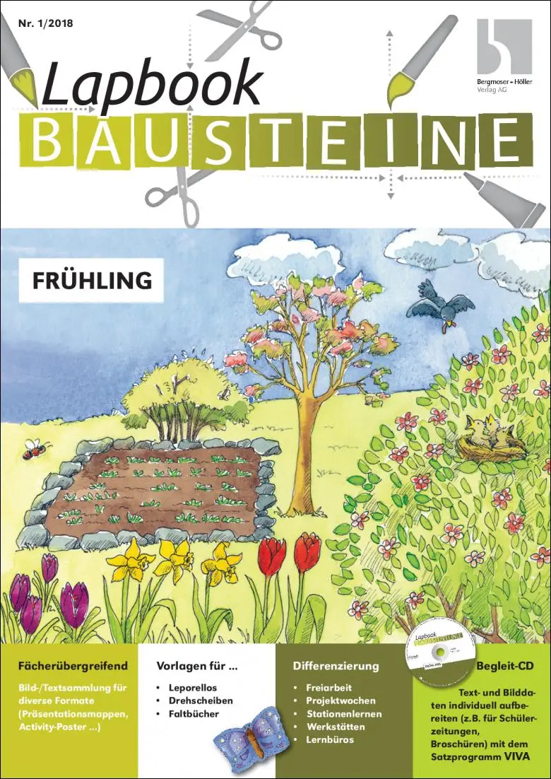 Lapbook Frühling - Lapbook Bausteine