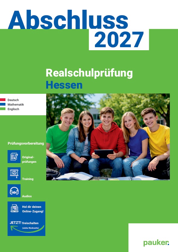 Aufgaben Realschulprüfung Hessen | 3-Fächer-Kombi - Prüfungsvorbereitung Hessen