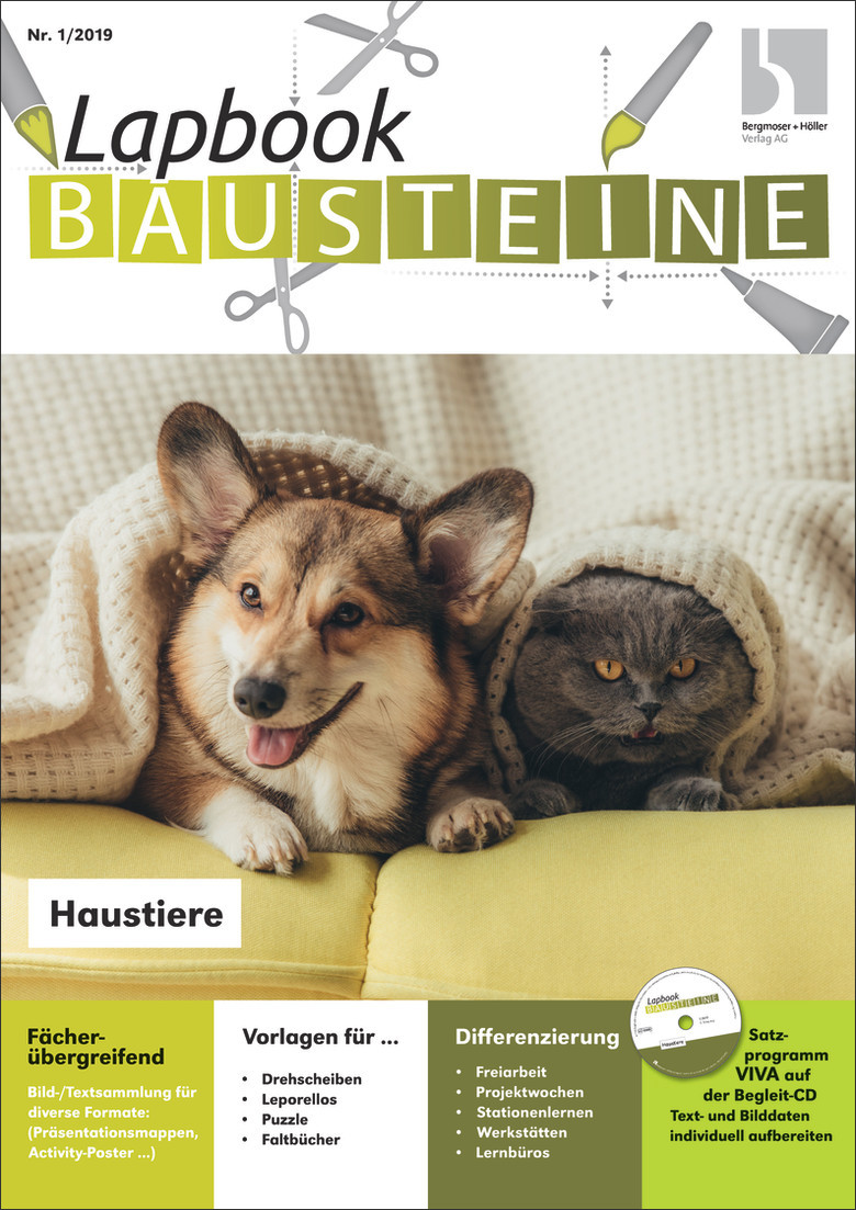 Lapbook Haustiere - Lapbook Bausteine
