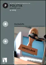 Sterbehilfe - Politik betrifft uns