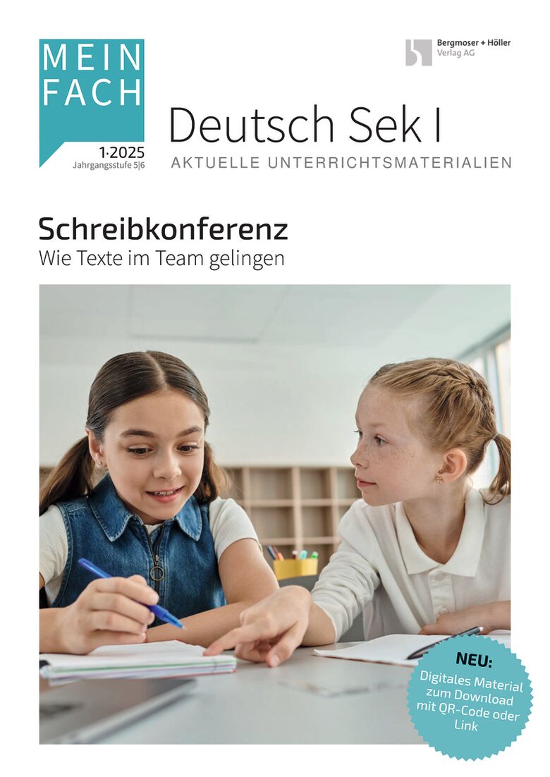 Schreibkonferenz - MEIN FACH - Deutsch Sek I