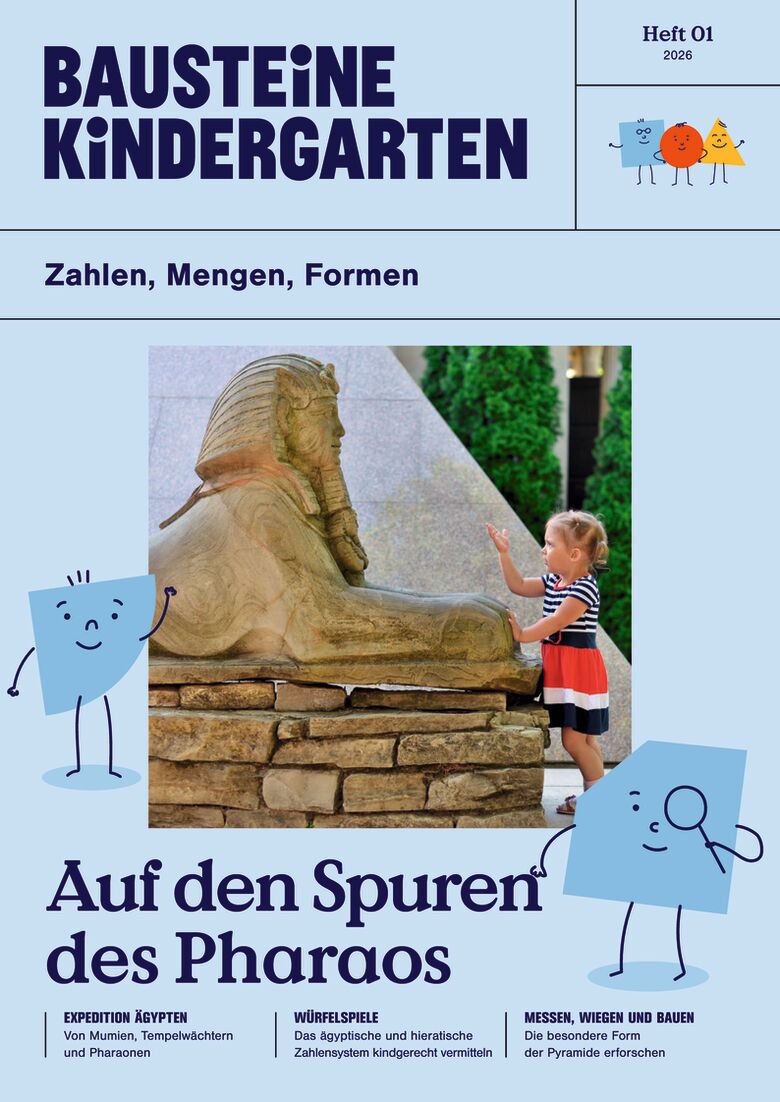 Bausteine Kindergarten - Zahlen, Mengen, Formen