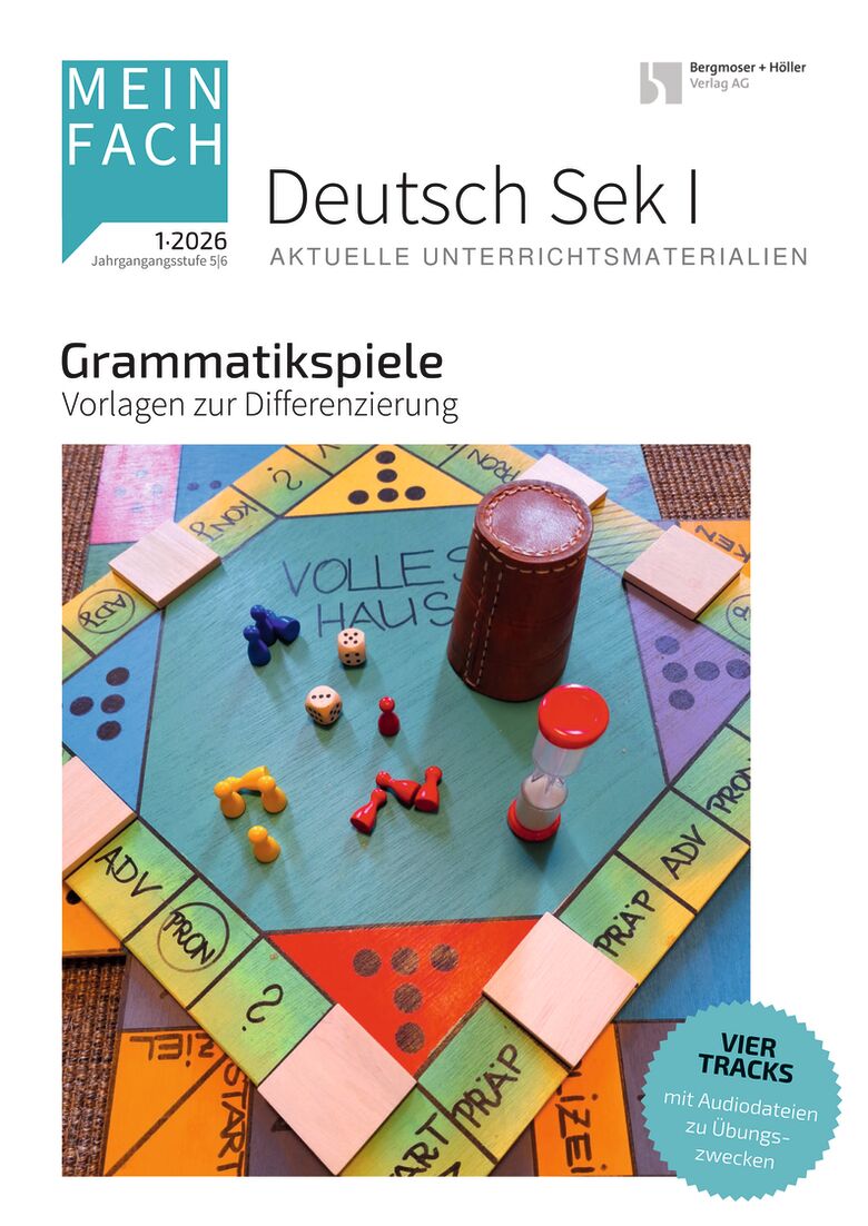Grammatikspiele - MEIN FACH - Deutsch Sek I