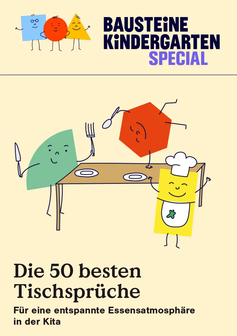 Die 50 besten Tischsprüche - Bausteine Kindergarten
