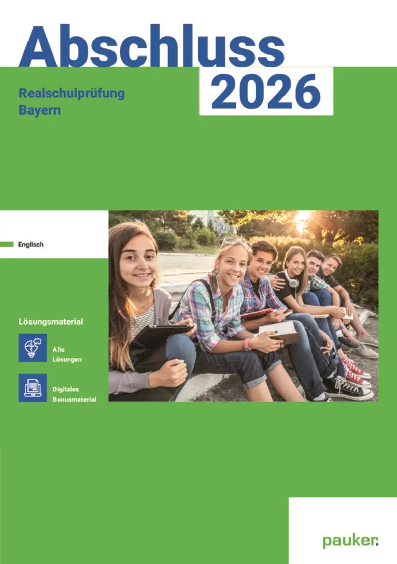 Englisch - Realschule - Lösungsband - Prüfungsvorbereitung Bayern