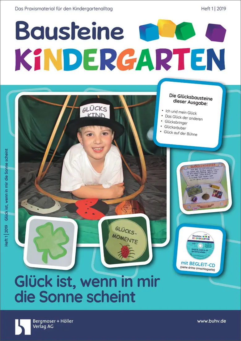 Glück ist, wenn in mir die Sonne scheint - Bausteine Kindergarten