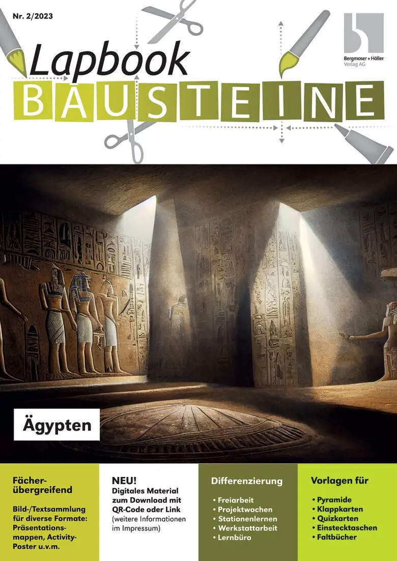 Ägypten - Lapbook Bausteine