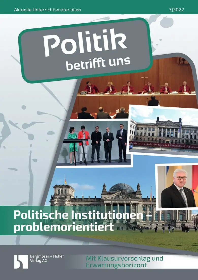 Politische Institutionen - - MEIN FACH - Politik Sek II
