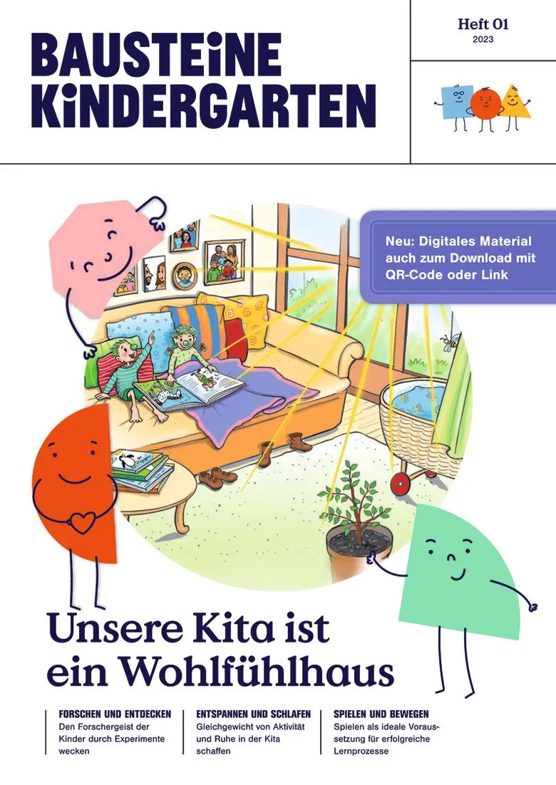 Unsere Kita ist ein Wohlfühlhaus - Bausteine Kindergarten