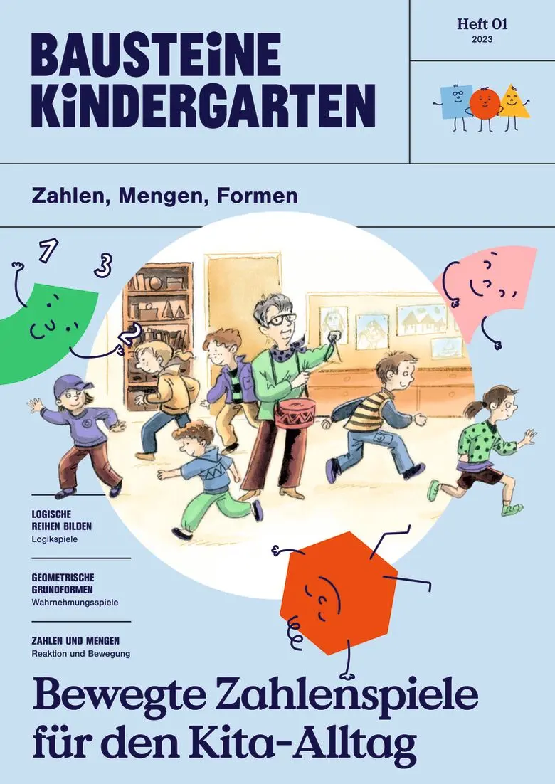 Bewegte Zahlenspiele für den Kita-Alltag - Bausteine Kindergarten - Upgrades