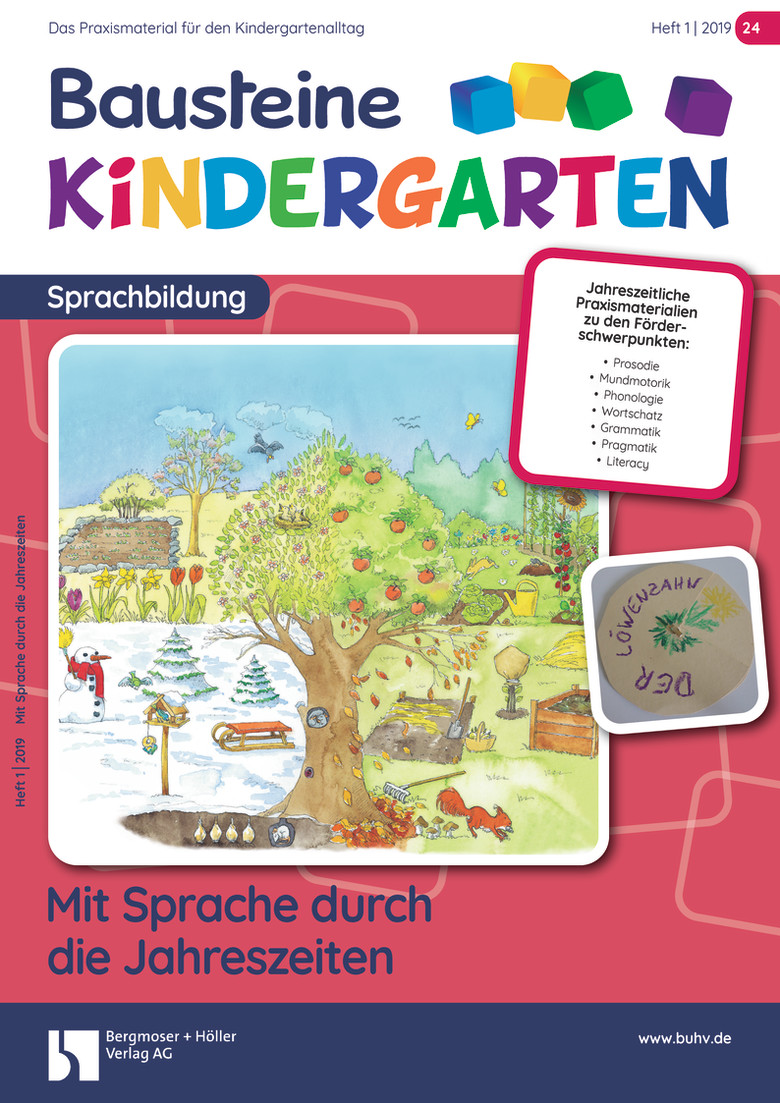 Mit Sprache durch die Jahreszeiten - Bausteine Kindergarten - Sprachbildung