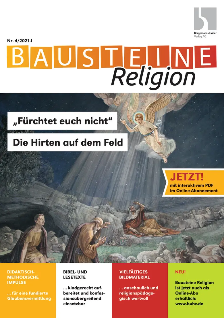 Fürchtet euch nicht - Die Hirten auf dem Feld - Bausteine Religion