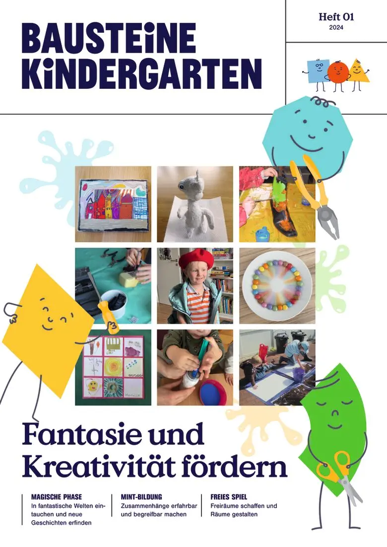 Fantasie und Kreativität fördern - Bausteine Kindergarten