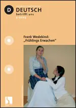 Wedekind: "Frühlings Erwachen" - MEIN FACH - Deutsch Sek II