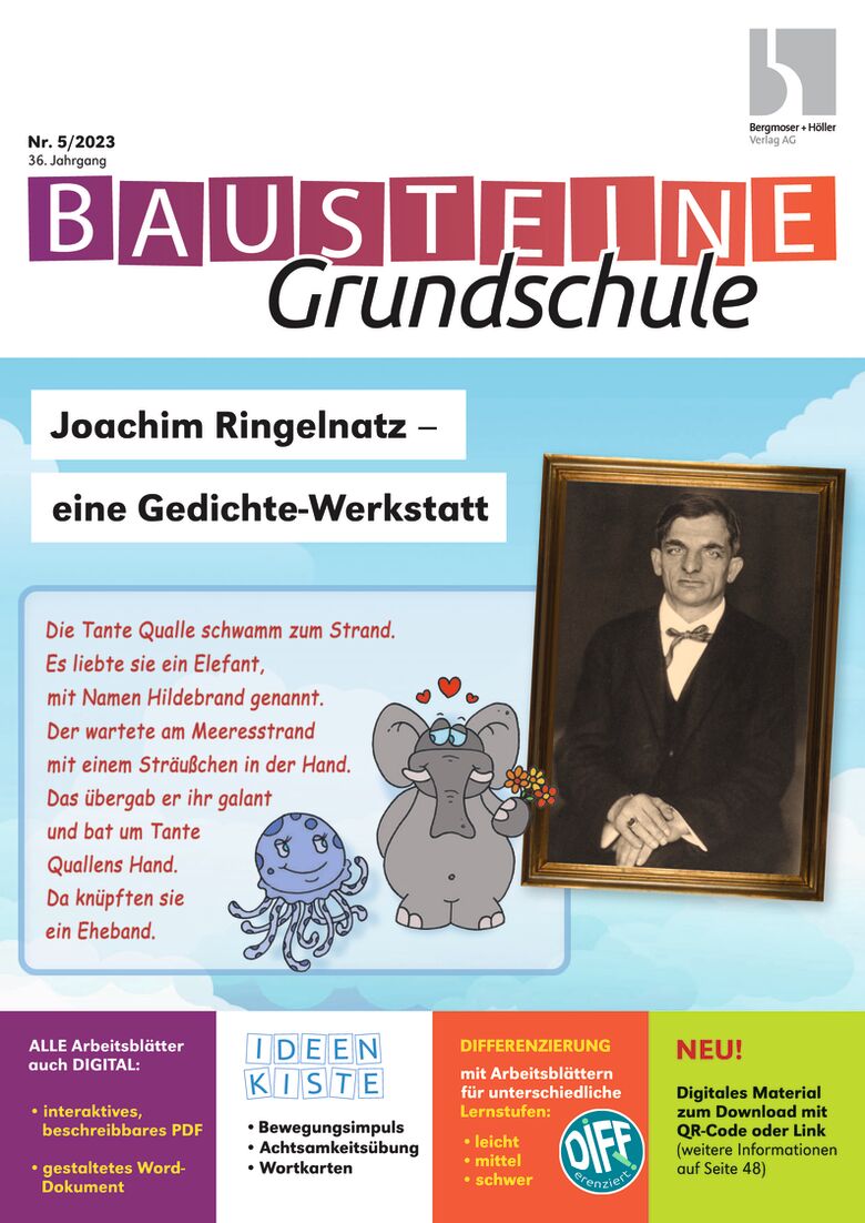 Joachim Ringelnatz - eine Gedichte-Werkstatt - Bausteine Grundschule