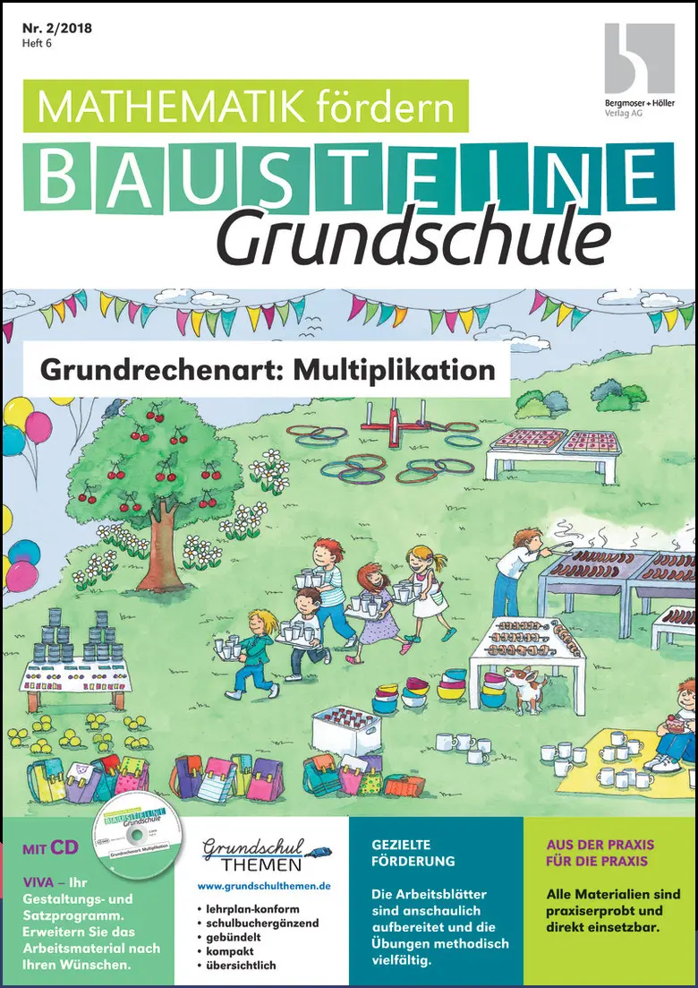 Grundrechenart Multiplikation - Bausteine Grundschule fördern