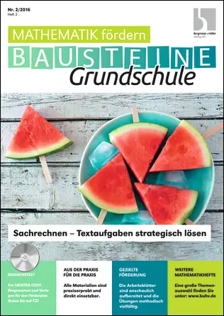 Sachrechnen - Textaufgaben strategisch lösen - Bausteine Grundschule fördern