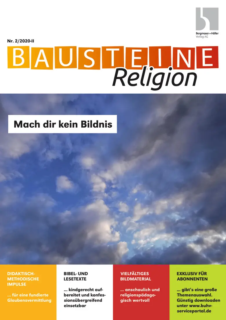Mach dir kein Bildnis - Bausteine Religion