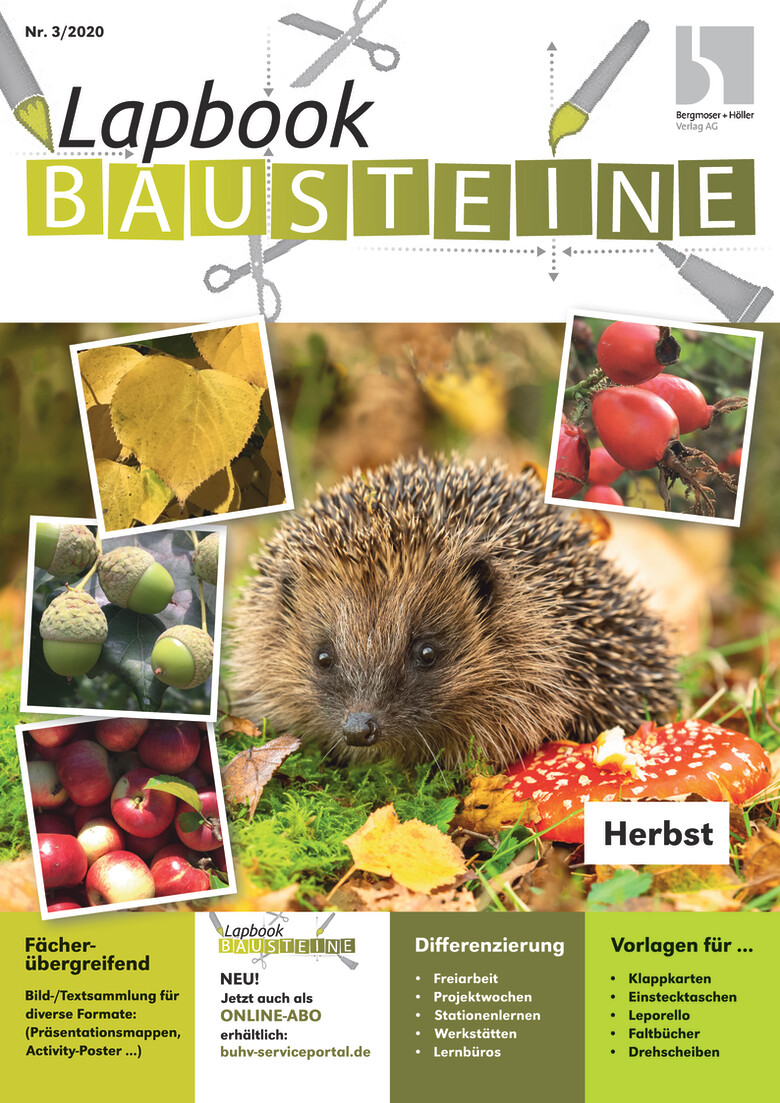 Lapbook Herbst - Lapbook Bausteine