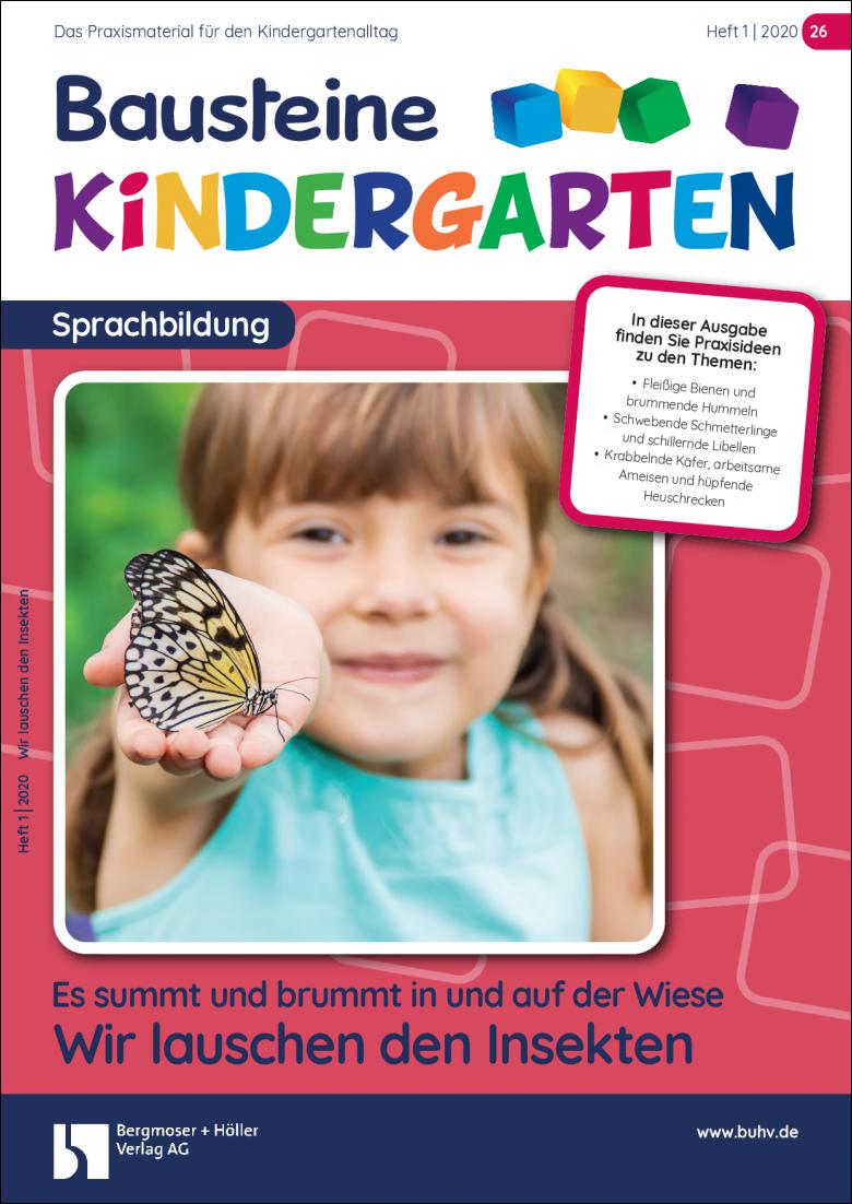 Es summt und brummt in und auf der Wiese - Wir lauschen den Insekten - Bausteine Kindergarten - Sprachbildung