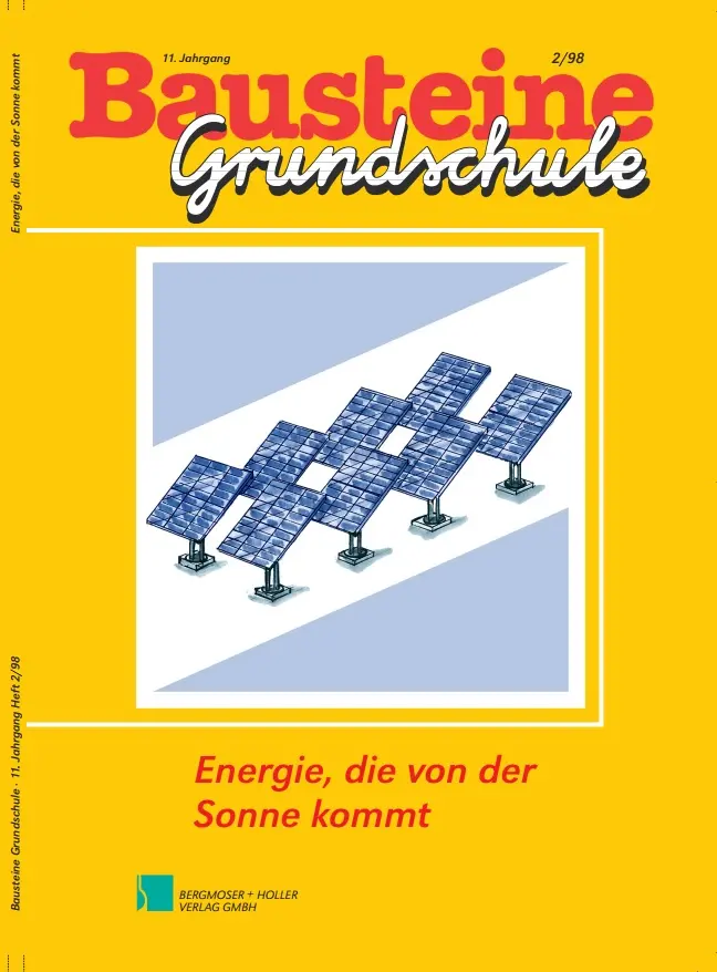 Energie von der Sonne - Bausteine Grundschule
